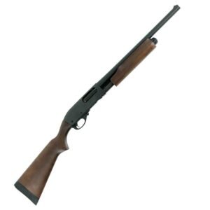 Remington 870 Hardwood Home Defense Matte Blued 12 Gauge 3in Pump Action Shotgun - 18.5in