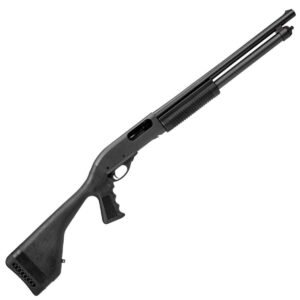 Remington 870 Tactical Matte Black 12 Gauge 3in Pump Action Shotgun - 18.5in, Pistol Grip