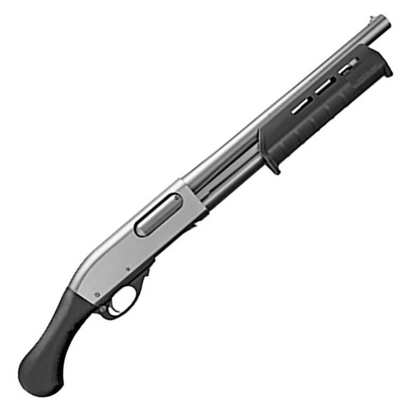 Remington 870 Tac-14 Marine Magnum Electroless Nickel-Plated 12 Gauge 3in Pump Action Firearm - 14in