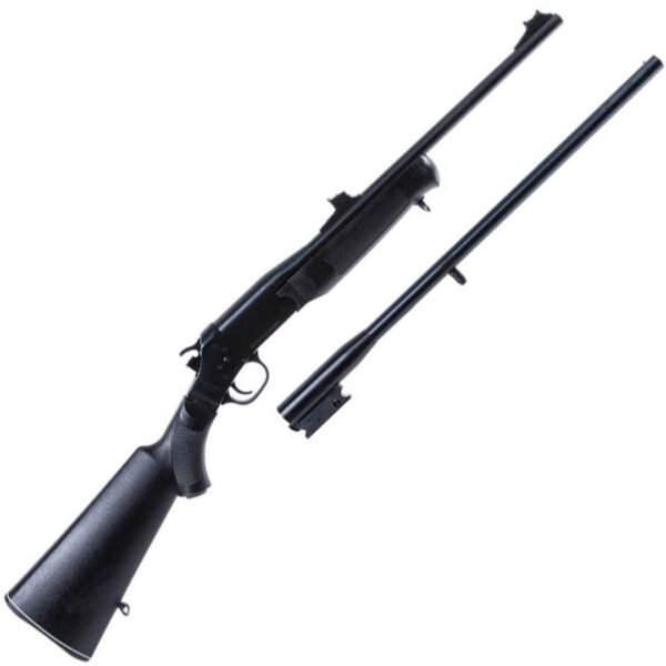 Rossi Matched Pair Compact Blued Break Action Rifle - 22 Long Rifle/410 Gauge - 18.5in/22in