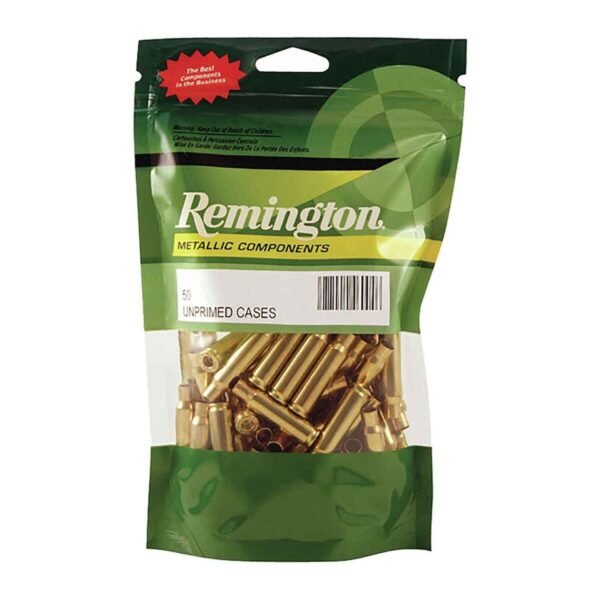 Remington Metallic Components 8mm Mauser (8x57mm Mauser) Rifle Reloading Brass - 50 Count