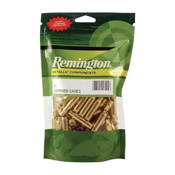 Remington Metallic Components 6mm Creedmoor Rifle Reloading Brass - 50 Count