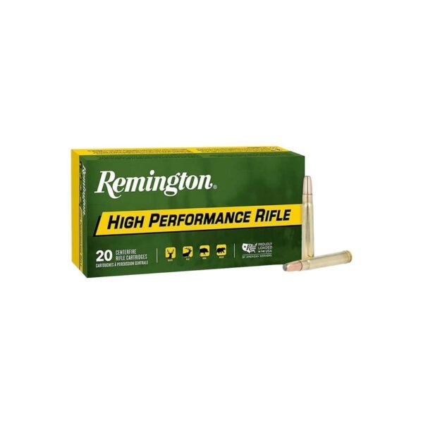 Remington High Performance 375 H&H Magnum 270gr SP Centerfire Rifle Ammo - 20 Rounds