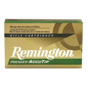 Remington Premier AccuTip 7mm Remington Magnum 150gr Boat Tail Rifle Ammo - 20 Rounds