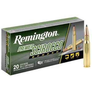 Remington Primer Scirocco 308 Winchester 165gr Swift Scirocco Bonded Rifle Ammo - 20 Rounds