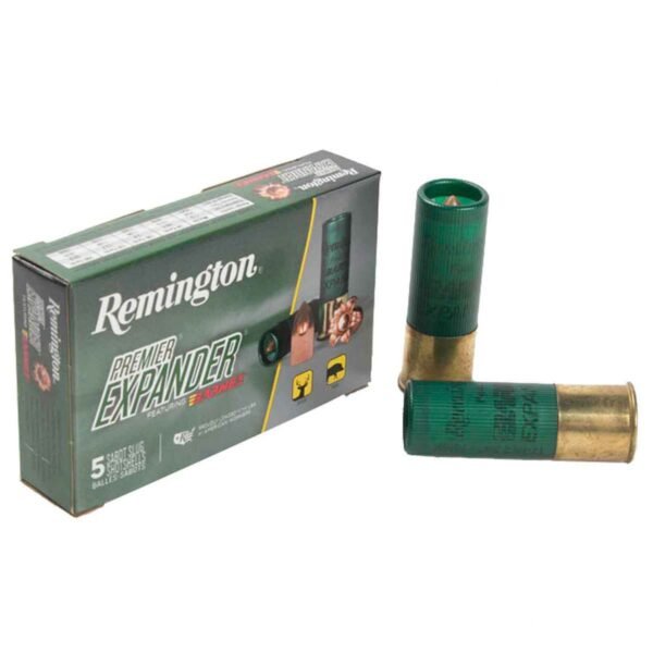 Remington Premier Expander Sabot Slugs 12 Gauge 2-3/4in Slug Shotshells - 5 Rounds
