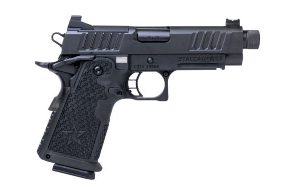 Staccato C2 DPO 9mm Pistol Optic Ready with DLC Threaded Barrel