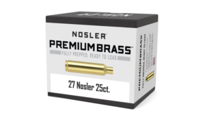 27 NOSLER PREMIUM BRASS (25CT)