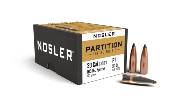 30 CALIBER 165GR PARTITION (50CT)