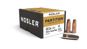 30 CALIBER 170GR RN PARTITION (50CT)