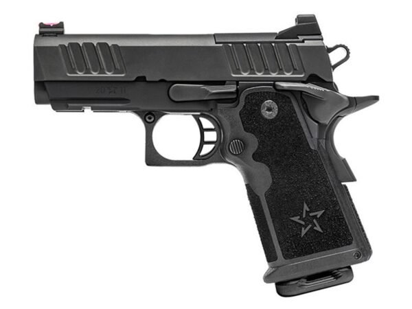 Staccato CS Aluminum Optics Ready Fullsize Sights DLC Barrel 9mm Pistol, Curved Trigger