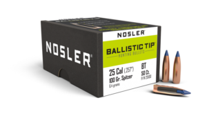 25 CALIBER 100GR EXPANSION TIP LEAD FREE (50CT)