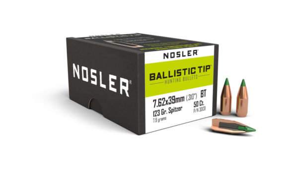 7.62X39MM 123GR BALLISTIC TIP HUNTING (50CT)