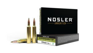 26 NOSLER 120GR EXPANSION TIP AMMUNITION