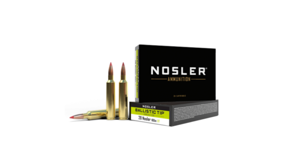 28 NOSLER 160GR BALLISTIC TIP HUNTING AMMUNITION