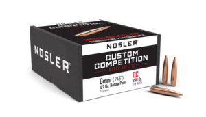 6MM 107GR HPBT CUSTOM COMPETITION (250CT)