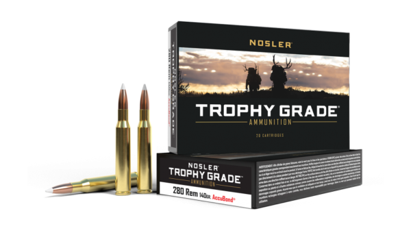 280 REM 140GR ACCUBOND TROPHY GRADE AMMUNITION