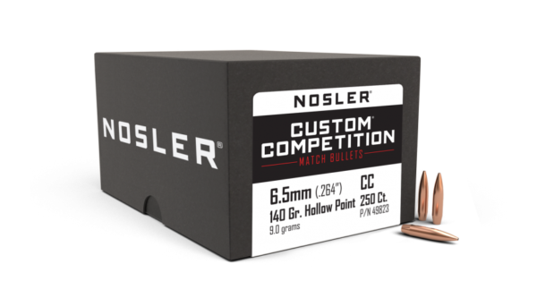 6.5MM 140GR HPBT CUSTOM COMPETITION (250CT)