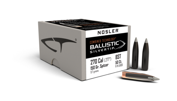 270 CALIBER 150GR BALLISTIC SILVERTIP (50CT)