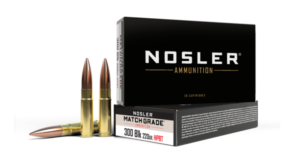 300 AAC BLACKOUT 220GR SUBSONIC MATCH GRADE AMMUNITION