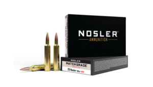 28 NOSLER 168GR CUSTOM COMPETITION MATCH GRADE AMMUNITION