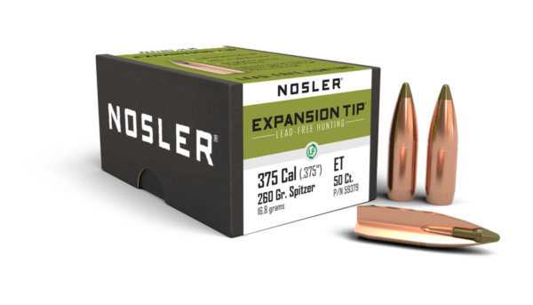 375 CAL 260GR EXPANSION TIP LEAD FREE (50CT)