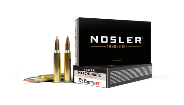 223 REM 77GR CUSTOM COMPETITION MATCH GRADE AMMUNITION