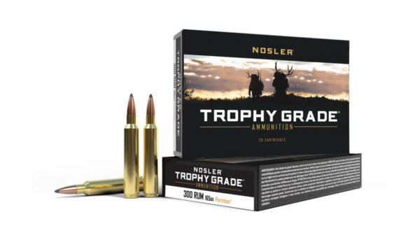 300 RUM 165 PARTITION TROPHY GRADE AMMUNITION