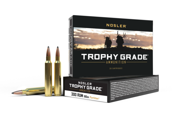 300 RUM 180GR TROPHY GRADE PARTITION AMMUNITION