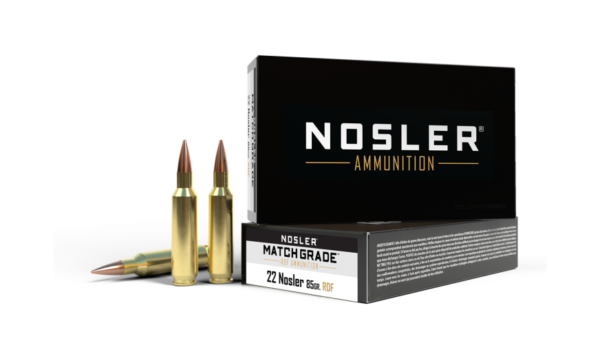 22 NOSLER 85GR RDF MATCH GRADE AMMUNITION