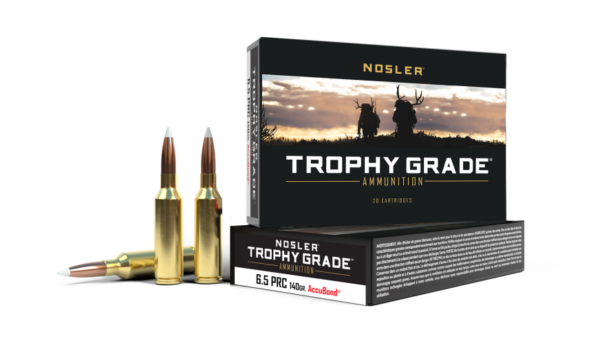 6.5 PRC 140GR ACCUBOND TROPHY GRADE AMMUNITION
