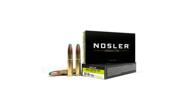300 AAC BLACKOUT 220GR BALLISTIC TIP HUNTING AMMUNITION