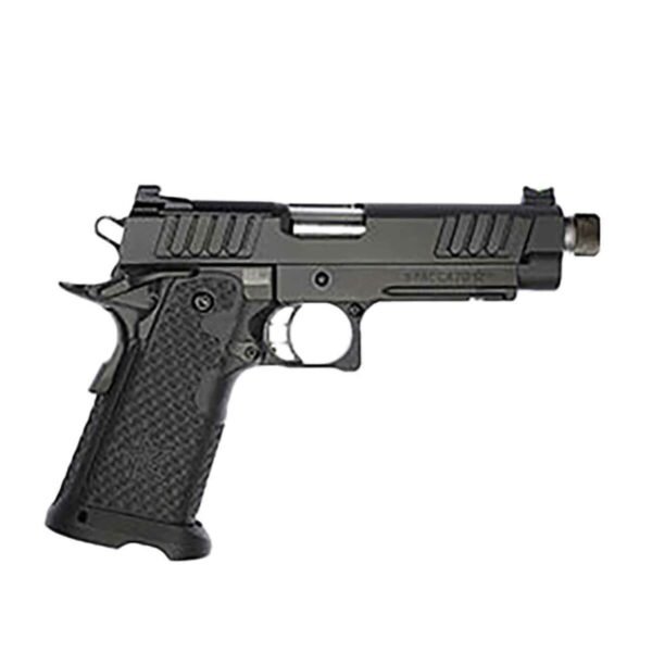 Staccato P 9mm Luger 4.4in Billet Steel Stainless Threaded Pistol - 20+1 Rounds