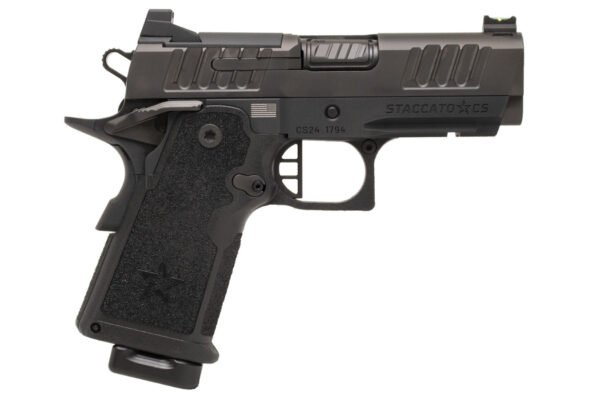Staccato 2011 CS 9mm Semi-Auto Pistol with Flat Trigger and Aluminum Frame