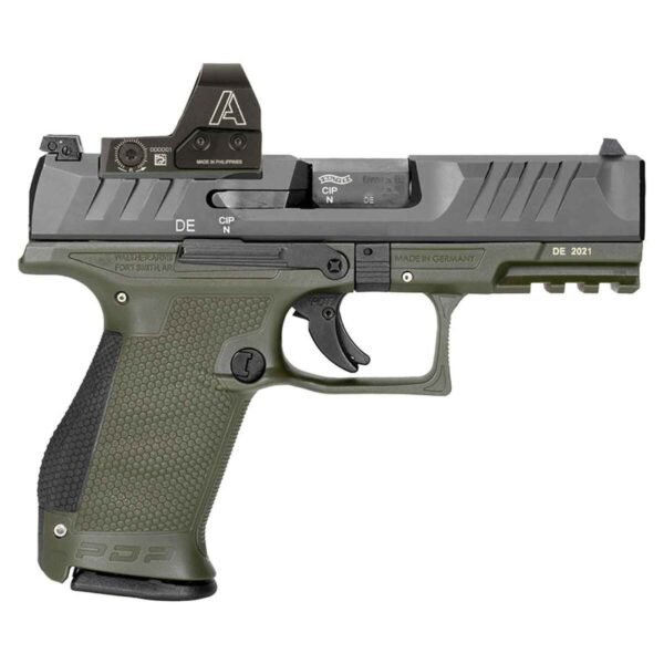 Walther PDP 9mm Luger 4in Black Pistol - 15+1 Rounds