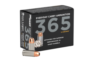 SIG SAUER 9MM, 115GR, Elite V-Crown, 365 JHP