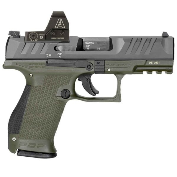 Walther PDP 9mm Luger 4in Black Pistol - 10+1 Rounds