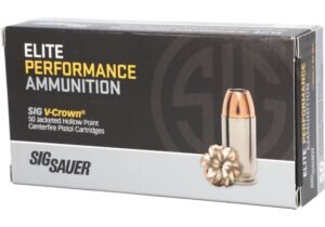 SIG SAUER 40S&W, 180GR, ELITE V-CROWN, JHP