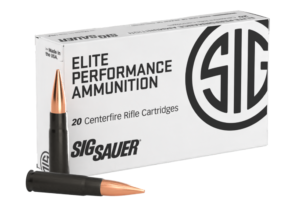 SIG SAUER AMMO, 300BLK, 120GR, SBR SOLID COPPER, BOX/20