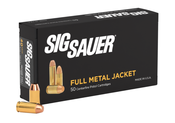SIG SAUER 40S&W, 180GR, Elite Ball, FMJ