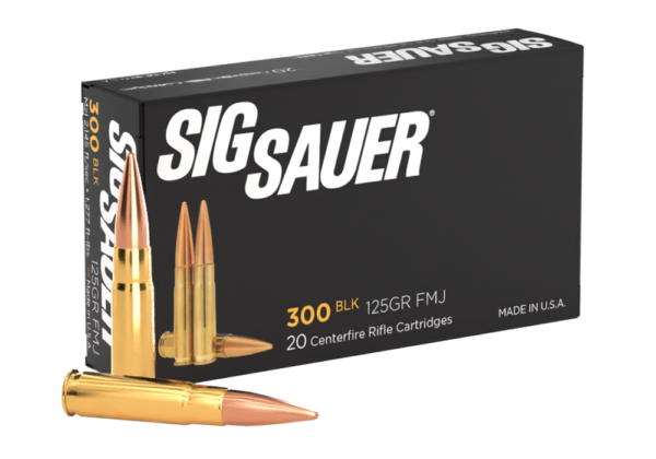 SIG SAUER 300BLK, 125GR, ELITE BALL, FMJ
