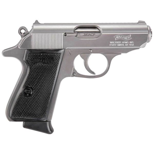 Walther PPK/S 380 Auto (ACP) 3.3in Stainless Pistol - 6+1 Rounds - USED - A Grade