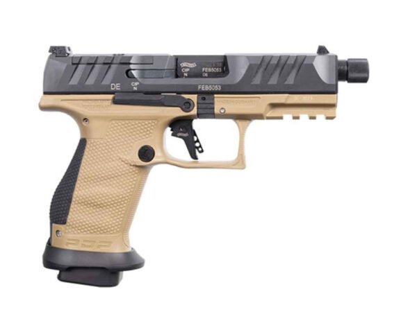 Walther PDP Pro SD Compact 9mm 4.6" 18rd Pistol, Tan TB