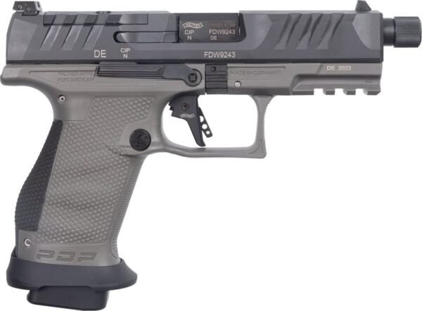 Walther PDP Pro SD Compact 9mm 4.6" 18rd Pistol, Gray TB