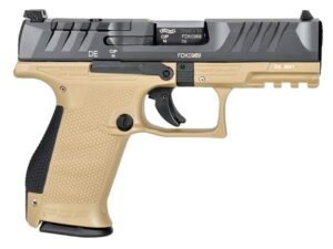 Walther PDP 9mm Compact 4" Pistol, Black/Tan
