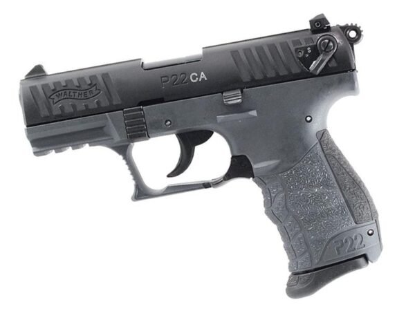 Walther CA P22 .22LR 3.4" 10rd Pistol, Tungsten Gray