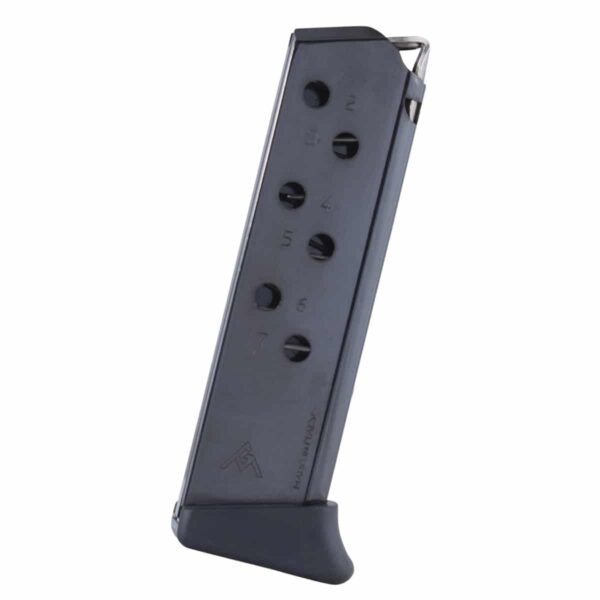 Walther PPK/S .380ACP 7rd Magazine Finger Rest Nickel