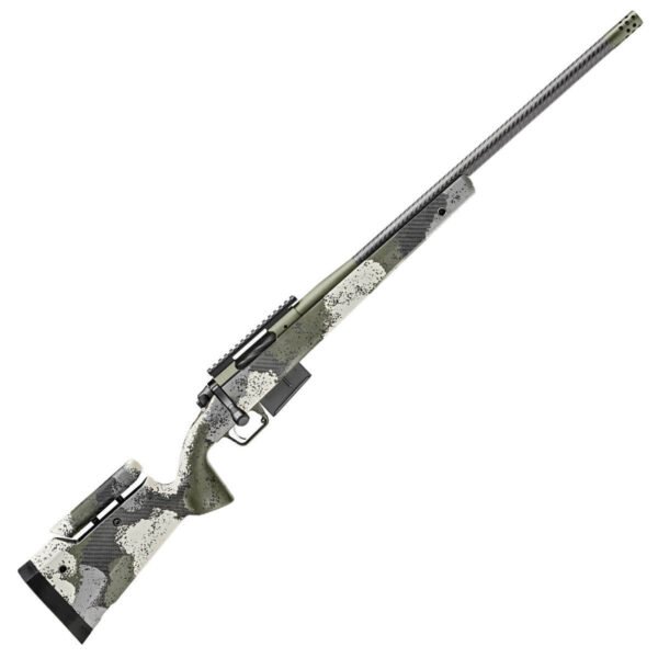 Springfield Armory Model 2020 Waypoint 6.5 PRC Carbon Fiber/Evergreen Camo Bolt Action Rifle - 24in