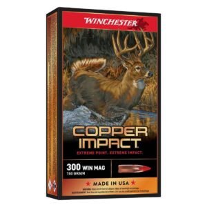 Winchester Copper Impact 300 Winchester Magnum 150gr Extreme Point Rifle Ammo - 20 Rounds