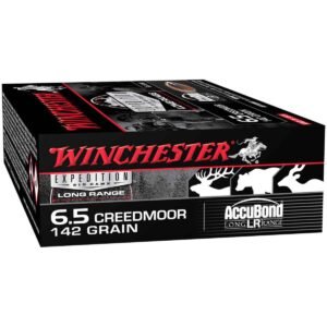 Winchester Expedition Big Game Long Range 6.5 Creedmoor 142gr Accubond Rifle Ammo - 20 Rounds